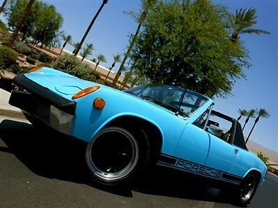 1974 porsche 914 targa - low low original miles - no reserve!