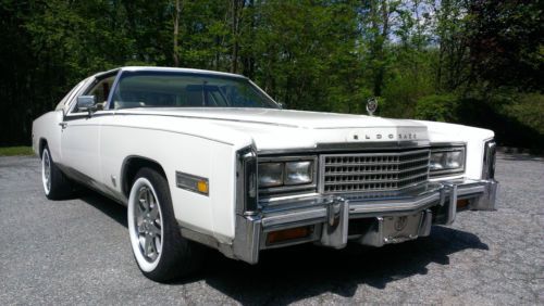 No reserve - rare, gorgeous eldorado biarritz, astro roof moonroof, not deville