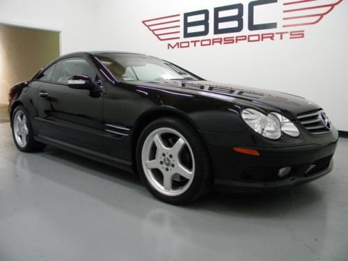 2003 mercedes benz sl500 black tan low miles sl 500