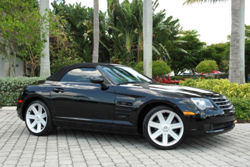 2006 chrysler crossfire roadster convertible v6 6-speed manual leather cd