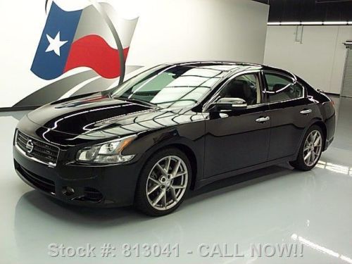 2011 nissan maxima 3.5 sv sport tech sunroof nav 46k mi texas direct auto