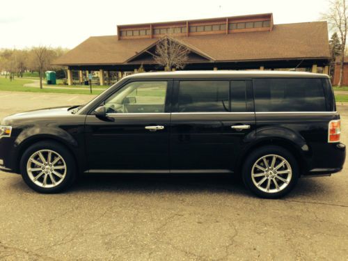 2014 ford flex limited sport utility 4-door 3.5l awd kodiak brown 22,000 miles