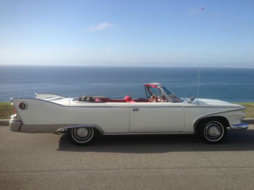 Tallest fins ever! 1960 plymouth fury convertible much rarer than 1959 cadillac