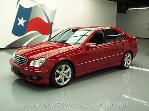 2007 mercedes-benz c230 sport sedan sunroof 69k miles texas direct auto