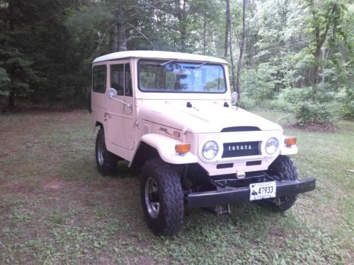 1972 FJ40 Toyota Landcruiser Numbers Matching, Original Family Owned Since New, image 3