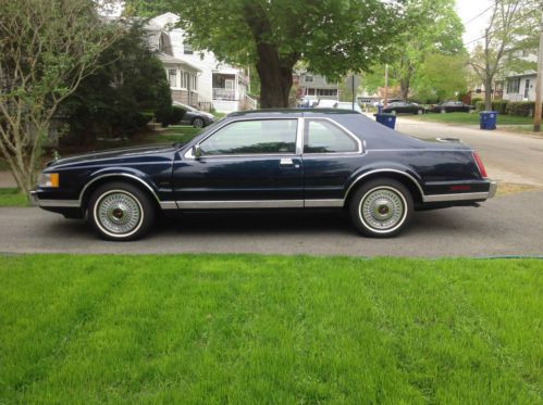 1988 lincoln mark vii bill blass edition