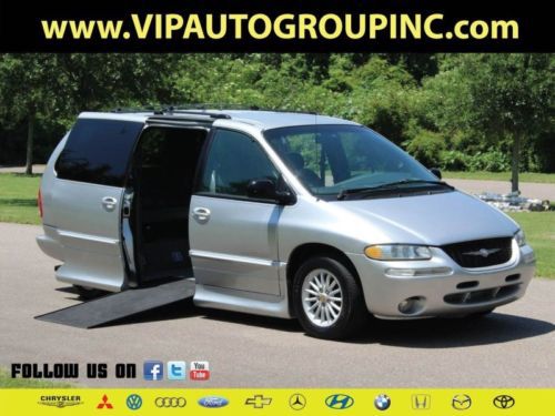 2000 chrysler handicap wheelchair van vmi  all power door ramp kneel