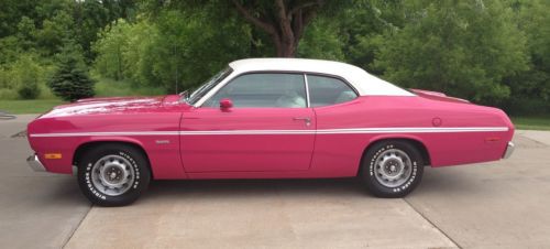1972 Plymouth Duster Moulin Rouge Panther Pink, image 15