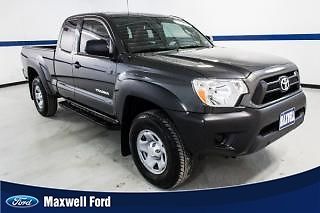 13 tacoma access cab prerunner 4x2, 4.0l v6, auto, cloth, cruise, low miles!