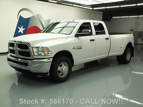 2013 dodge ram 3500 crew diesel dually rear cam 35k mi texas direct auto