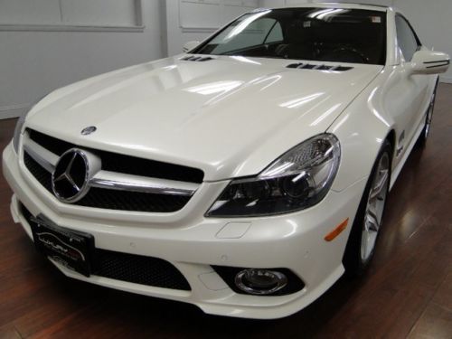 11 mercedes sl550 5.5 v8 382hp rare color combination 1 owner clean carfax gps