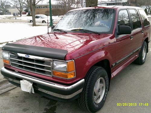 1994 ford explorer xlt sport utility 4-door 4.0l only 75,000 original miles