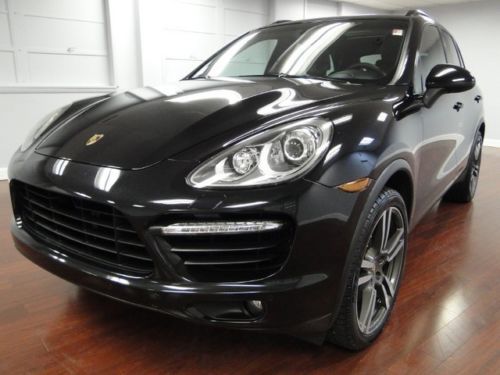 11 cayenne turbo 4x4 4.8l v8 500hp bose camera sport chrono heated seats