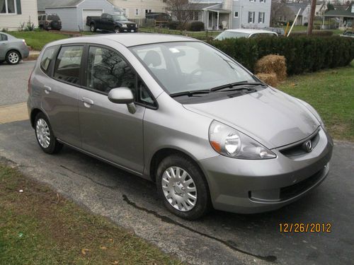 2007 honda fit automatic 18 kml silver car  $7.900.00