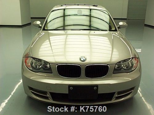 2009 bmw 128i auto sport sunroof htd leather 52k miles texas direct auto