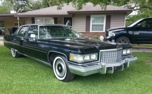 1976 cadillac fleetwood 60 special brougham sedan 4-door 8.2l