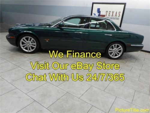 05 jaguar xjr leather sunroof gps navi tv&#039;s carfax certified we finance texas