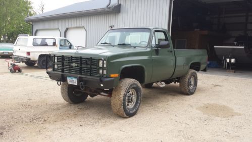 1986 chevrolet k30 m1008 cucv