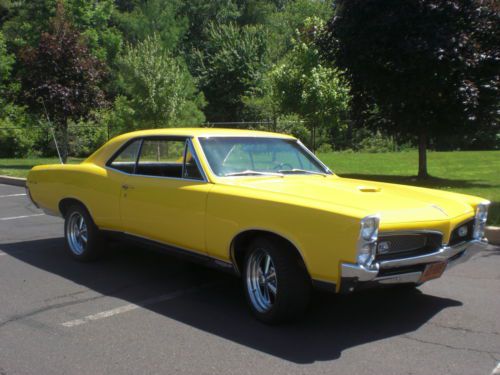 1967 pontiac gto #&#039;s matching  400ho 4spd phs original docs