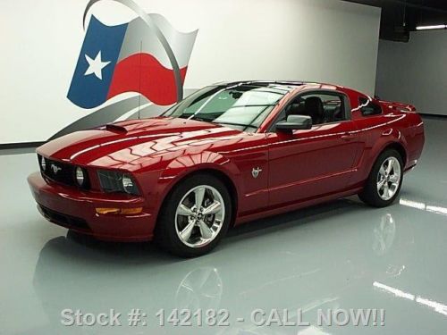 2009 ford mustang gt premium leather glass roof 68k mi texas direct auto