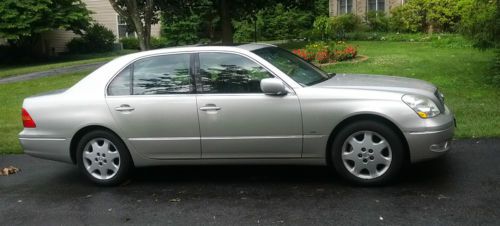 2001 lexus ls430 ... navigation ... mark levinson ... sport suspension