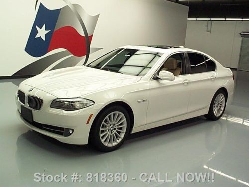 2013 bmw 535i turbocharged premium sunroof nav hud 31k texas direct auto