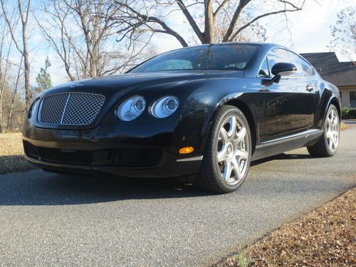 2007 bentley continental gt coupe 2-door 6.0l mulliner edition