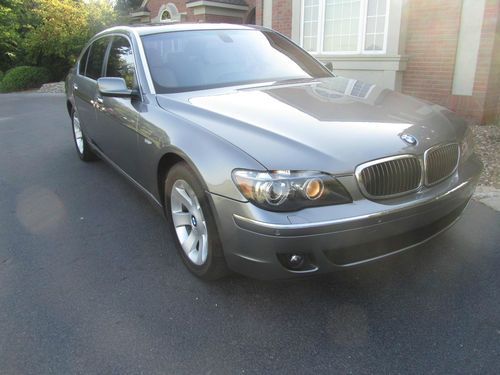 2007 bmw 750 li  great condition 83500 miles