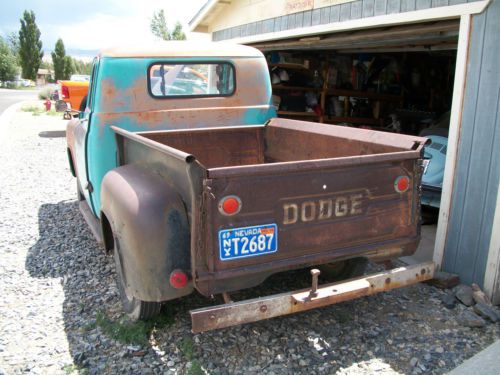 1954 Dodge truck 318 POLY motor, Rat Rod, original, Hot Rod, Restore, Project!!!, US $30,000.00, image 7