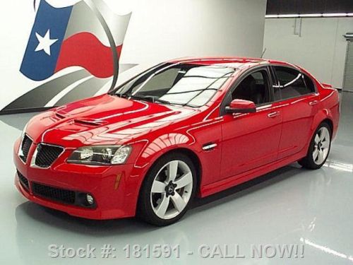 2009 pontiac g8 gt premium sport heated leather 65k mi texas direct auto