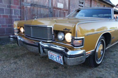 1973 MERCURY GRAND MARQUIS BROUGHAM ONE FAMILY OWNED HIGHLY OPTIONED CRUISER, image 2