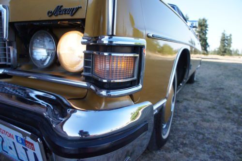 1973 MERCURY GRAND MARQUIS BROUGHAM ONE FAMILY OWNED HIGHLY OPTIONED CRUISER, image 3