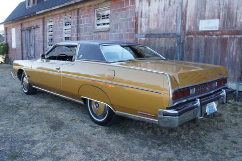 1973 MERCURY GRAND MARQUIS BROUGHAM ONE FAMILY OWNED HIGHLY OPTIONED CRUISER, image 6