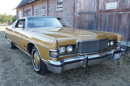 1973 MERCURY GRAND MARQUIS BROUGHAM ONE FAMILY OWNED HIGHLY OPTIONED CRUISER, image 15