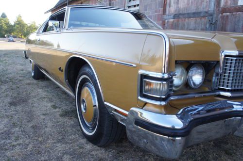 1973 MERCURY GRAND MARQUIS BROUGHAM ONE FAMILY OWNED HIGHLY OPTIONED CRUISER, image 16