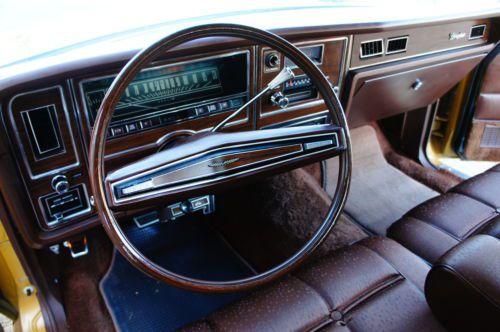 1973 MERCURY GRAND MARQUIS BROUGHAM ONE FAMILY OWNED HIGHLY OPTIONED CRUISER, image 26