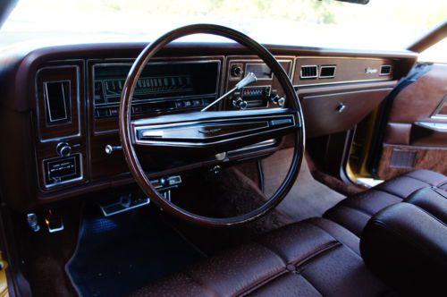 1973 MERCURY GRAND MARQUIS BROUGHAM ONE FAMILY OWNED HIGHLY OPTIONED CRUISER, image 28