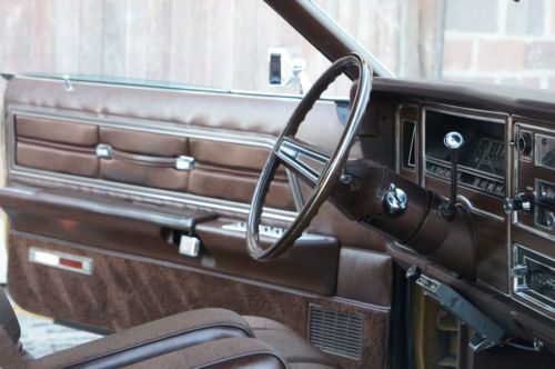 1973 MERCURY GRAND MARQUIS BROUGHAM ONE FAMILY OWNED HIGHLY OPTIONED CRUISER, image 40