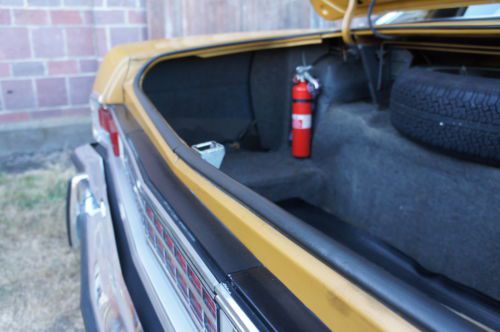 1973 MERCURY GRAND MARQUIS BROUGHAM ONE FAMILY OWNED HIGHLY OPTIONED CRUISER, image 61