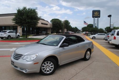 2009 chrysler sebring lx convertible cd aux port bluetooth power
