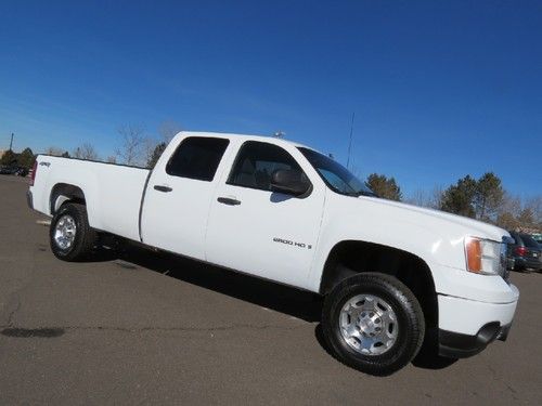 2008 gmc sierra 2500 crew cab sle 4x4 long bed 1 owner 6.0 vortec runs great