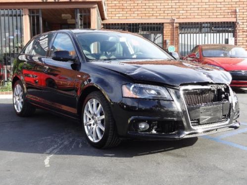 2013 audi a3 2.0 tdi w? s tronic damaged rebuilder loaded runs!! turbo diesel!!