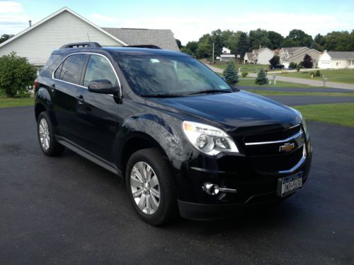 2010 chevrolet equinox lt sport utility awd 3.0l one owner 42000 miles