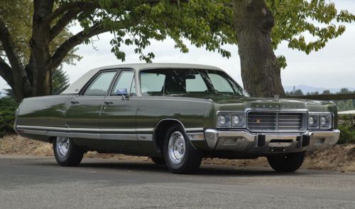 - well optioned 73 chrysler new yorker brougham with original paint &amp; low miles!