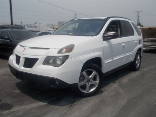 2003 pontiac aztek, no reserve