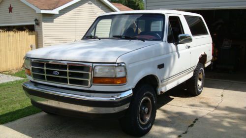 1995 ford bronco 4x4 full size