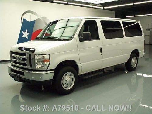 2010 ford e-150 xlt 4.6l v8 van pool running boards 70k texas direct auto
