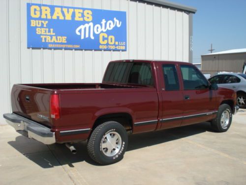 1998 chevrolet 1500 ext cab