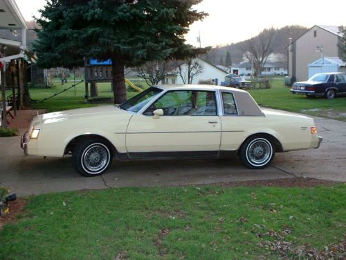 1987 buick regal limited coupe 2-door 5.0l
