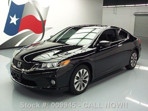 2013 honda accord ex-l coupe sunroof nav rear cam 32k texas direct auto